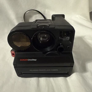 Cámara terrestre Polaroid SONAR OneStep Pronto con caja y manual SX-70 sin probar B18 - Imagen 1 de 6