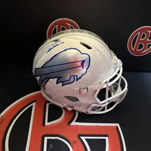 Josh Allen Buffalo Bills Signed Riddell 2025 Rivalries Authentic Helmet BAS - Picture 1 of 6