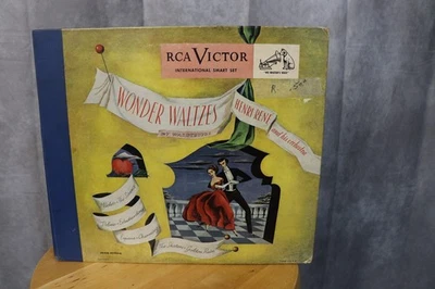Henri Rene - Wonder Waltzes - RCA Victor Records -  78rpm 4 Vinyl Set - Image 1 of 2