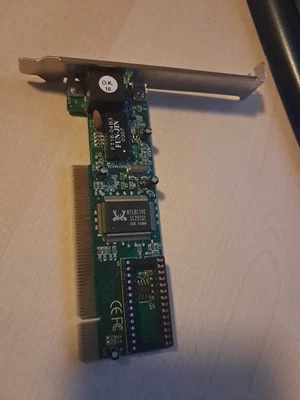 Digicom 8E4054 Realtek RTL8139D scheda di rete interna lan RJ45 PCI - Immagine 1 di 3