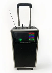 Pyle PMWA8500FM Portable PA Speaker System w/ Wireless Mic, FM, USB, SD - Picture 1 of 7