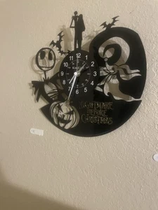 Disney Nightmare Before Christmas Working Clock - Picture 1 of 1