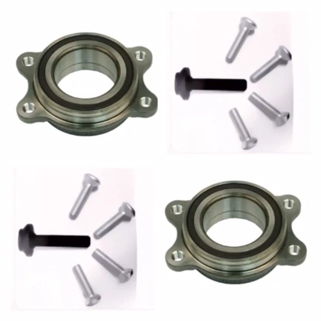 FRONT WHEEL BEARING W/BOLTS FOR AUDI A4 -A4 QUATTRO 2002-2008 LH &RH SIDE (PAIR) - Image 1 of 1