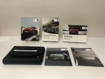 BMW Serie 3 2012 sedán 320i 328i 335i fabricante de equipos originales manual del propietario con estuche BMW e iDrive Foto 1 de 4