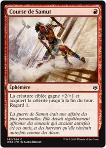 MTG Magic WAR FR FOIL - Samut's Sprint / Samut Race - Bild 1 von 1