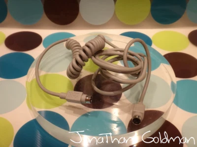 Apple Extended Length ADB Keyboard Beige 7’ Cable 590-0152-A RARE Macintosh Mac - Image 1 of 2