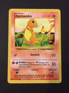 RARE original vintage charmander pokemon card wizards of the coast - Picture 1 of 8
