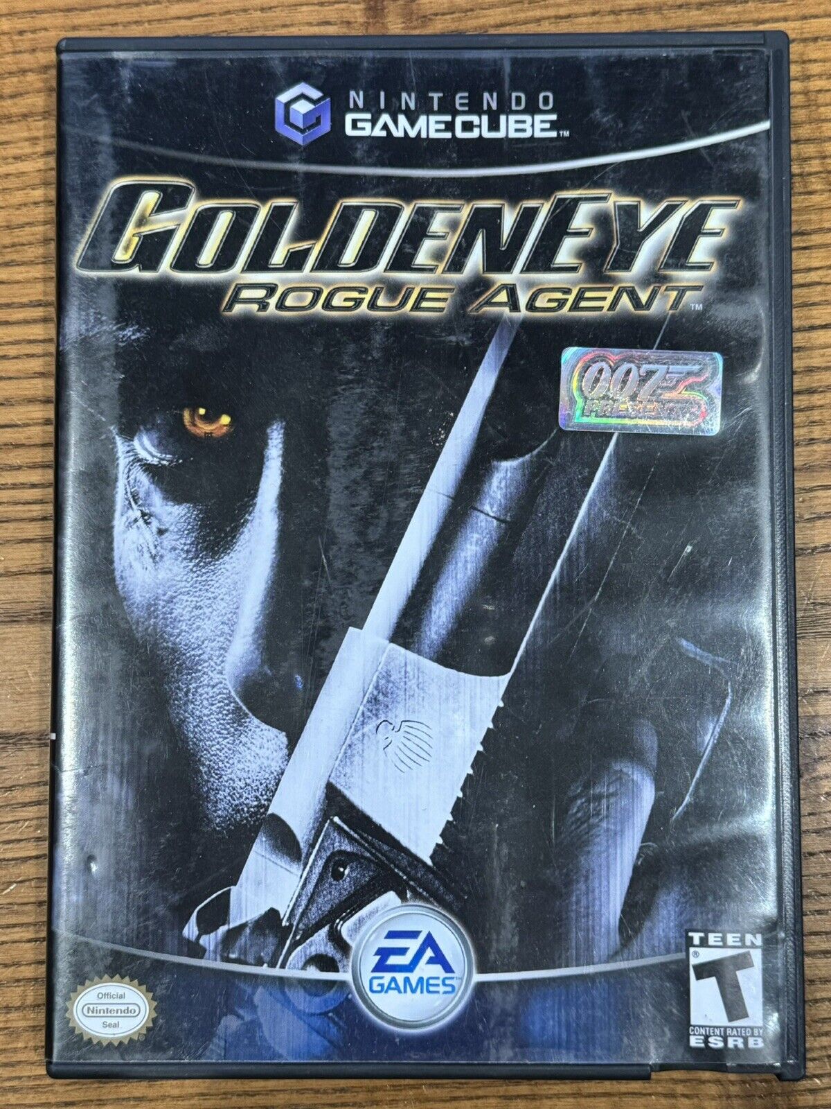 GoldenEye Rogue Agent (Nintendo GameCube) game Black Label Missing manual