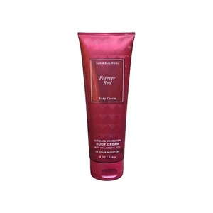 BATH & BODY WORKS FOREVER RED BODY CREAM ULTIMATE HYDRATION 8 OZ NEW - Picture 1 of 2