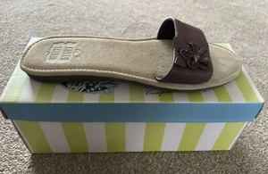 BRAND NEW IN BOX .. WHITE STUFF .. Blush Flower Sandals Size 7 rrp £45 - Picture 1 of 7