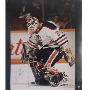 Bill Ranford Edmonton Oilers Autographed 20x24 Photo - Picture 1 of 1