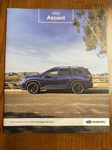 2023 Subaru Ascent Car Line Original Sales Brochure, 26 Page, Full Color, New - Picture 1 of 9