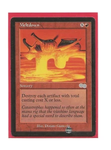 MELTDOWN Magic EX / LP Saga de Urza English Urza's saga MTG - Imagen 1 de 1