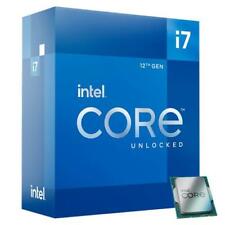 Intel Core i7-12700K Desbloqueado para equipos de desktop: 12 núcleos y 20 subprocesos-Inte