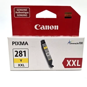 Canon PIXMA CLI-281Y XXL Tintenpatrone Gelb INk Tank Original NEU - Bild 1 von 9