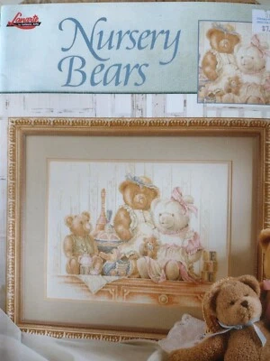 Osos infantiles Lanarte punto de cruz contado; ¡un hermoso diseño! Foto 1 de 2