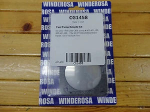 KIT DE REPARACIÓN DE BOMBA DE COMBUSTIBLE SKI DOO FABRICANTE 403901100 Y 403901200 HECHO POR WINDEROSA SE ADAPTA A ZX - Imagen 1 de 8