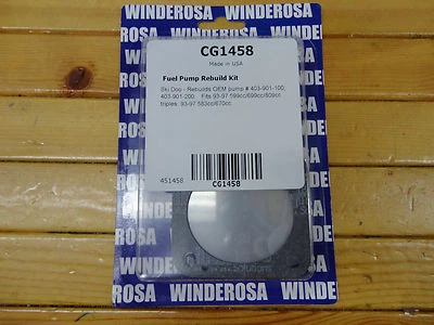 SKI DOO OEM FUEL PUMP 403901100 & 403901200 REPAIR KIT MADE BY WINDEROSA FITS ZX Foto 1 de 4