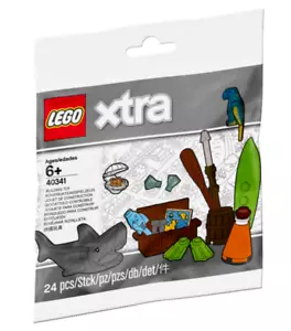 Lego Xtra Sea Accessories Poliebag - 40341 - Incluye 24 Piezas - Totalmente Nuevo - Imagen 1 de 2