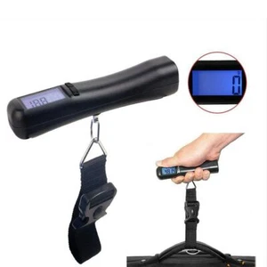 Luggage Scale 110 lbs- High- Precision Travel Digital Hanging Scales- 50kg - Picture 1 of 10