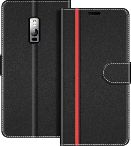 Custodia in Pelle per Oneplus 2, Cover a Libro Magnetica Portafoglio per Oneplus - Foto 1 di 12