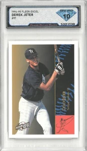 1994-95 Fleer Excel DEREK JETER #97 💎 DSG 10 Gem Mint - Picture 1 of 2