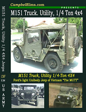 M151 M151A2 M-151 Army Jeep Films Not MB GPW War DVD