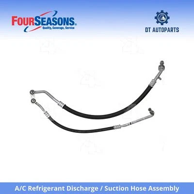 Conjunto de manguera de línea de succión de descarga para Chevrolet K2500 1988-89 4 estaciones Foto 1 de 4