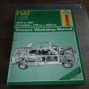 Haynes Workshop Manual 087 For Fiat 128 - 1969 to 1981. All Models. (1987) - Picture 1 of 5