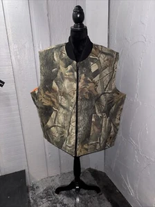 Realtree Hunting Vest XXL Reversible Tough Duck- Very Nice Condition-Estate Find - Picture 1 of 12
