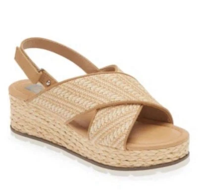 New Big Kids Dolce Vita Varden Woven Wedge Sandals Size 13 NIB - Image 1 of 4