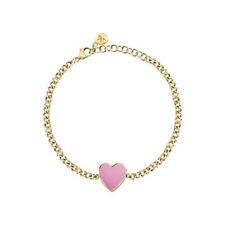 Bracelet Morellato Women's Charm Steel Golden/Heart Pink SAVA08