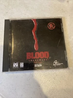 Blood Shareware Spill Some Computer Game 1997 DOS/PC CD-ROM Survival Horror - Image 1 of 4