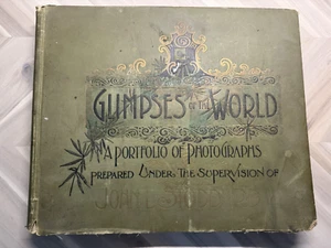 Glimpses of the World 1892 John Stoddard 14 x 12 Photographs 1800s Cities - Picture 1 of 17