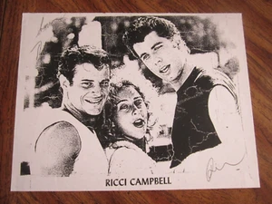 Ricci Campbell Actor Autographed Signed 7X9.25 Photo "Grease" - Picture 1 of 3