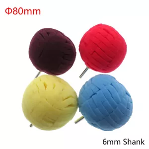 80mm Foam Polish Buffing Polishing Cone Sponge Pad Set Tool For Car Wheel Corner - Picture 1 of 16