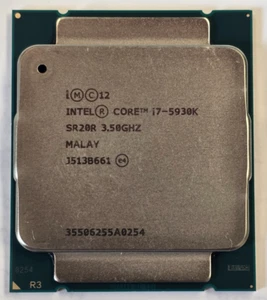 Intel Core i7-5930K 3.50GHz 6-Core 15MB LGA2011-3 Desktop CPU Processor SR20R - Zdjęcie 1 z 2