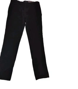 Tommy Hilfiger Pants Size 30/32 Waist 28 Inch Inseam Black Slim Fit Stretch - Picture 1 of 6