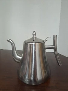 Vintage Stainless Steel Tea/Coffee Pot - Picture 1 of 12