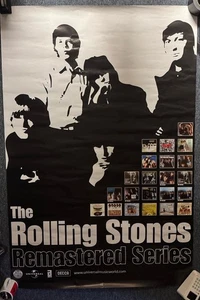 RARE VINTAGE 2002 ROLLING STONES BILLBOARD POSTER - MASSIVE 153CM X 103CM UNUSED - Imagen 1 de 1