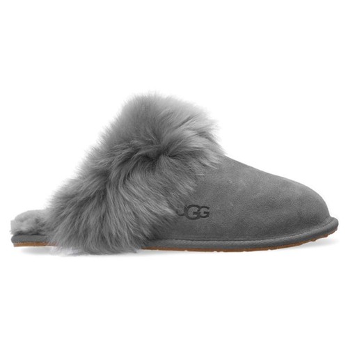 Ugg Scuff Sis Pantofole in pelliccia sintetica antracite 1122750 CHRC 123637070