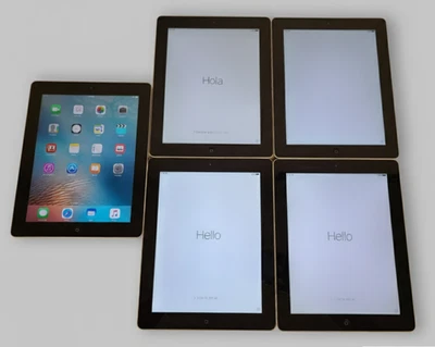Lot of 5 Apple iPad 2 A1395 16GB Wi-Fi 9.7" – Grade C - Image 1 of 4