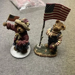 Figura De Colección Boyds Bears Sammy Bearmerican Bearsevelt Pledge God Bless America - Imagen 1 de 6