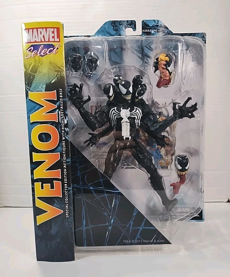 Экшн-фигурка Marvel Select Venom ~ Diamond Toys специальные коллекционеры НОВАЯ - Изображение 1 из 4