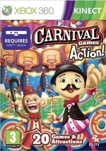 Carnival Games: In Action! (Microsoft Xbox 360, 2011) Pegi 3+ FREE SHIPPING - Picture 1 of 1