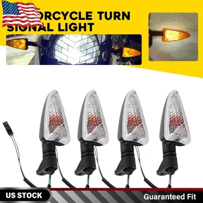 4X Motorcycle Blinker Turn Signal Light For BMW F800R F800S K1300R/S F800GT HP4 - Image 1 of 4