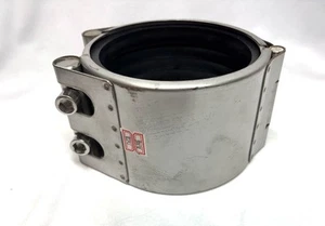 Straub 5,5" 614174 Rohrschelle 125A, #C-125E Gummi (EPDM) Muffe, neu - Bild 1 von 8