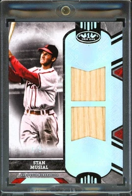 2025 Topps Tier One Stan Musial, Cardinals (5/5) Tier One Legends Relics Dual - Image 1 of 2