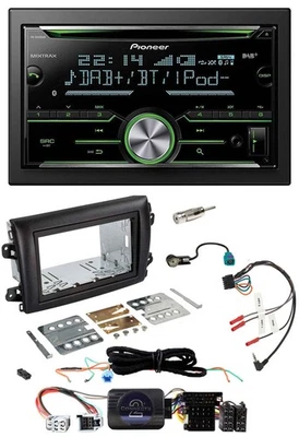Pioneer Bluetooth Lenkrad DAB 2DIN USB CD Autoradio für Fiat Ducato Serie 8 ab 2 - Bild 1 von 4