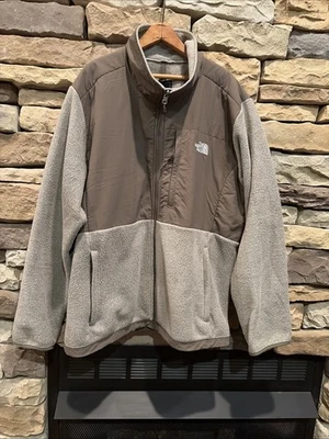 North Face Denali polar para mujer XXL caqui salvia 3 bolsillos con cremallera cremallera cremallera frontal completa Foto 1 de 4